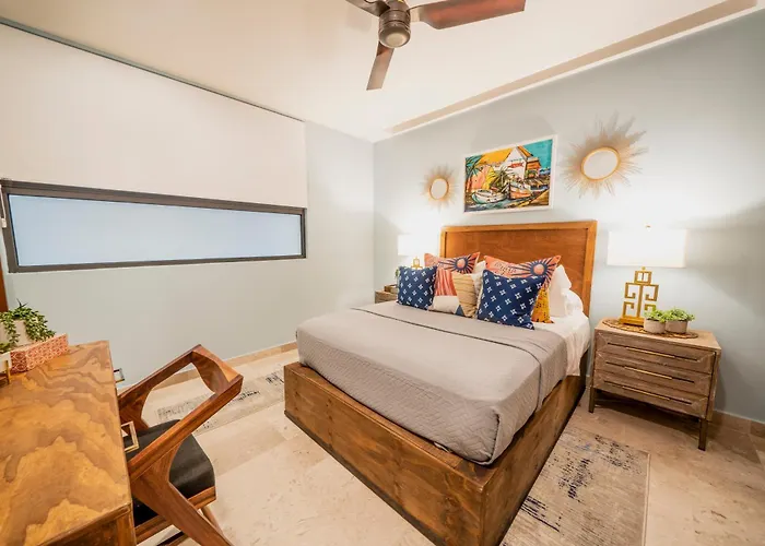 Cruz Con Mar 2Br - Private Jacuzzi & Bbq Playa del Carmen