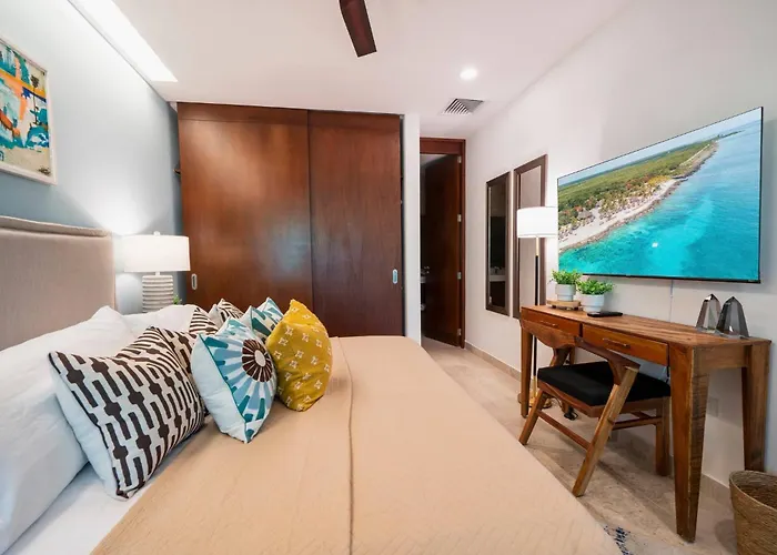 Cruz Con Mar 2Br - Private Jacuzzi & Bbq Playa del Carmen