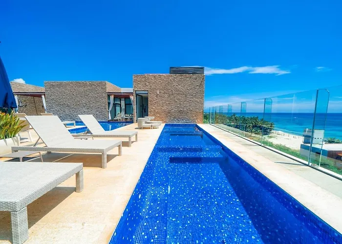 Cruz Con Mar 2Br - Private Jacuzzi & Bbq * Playa del Carmen